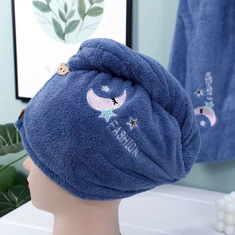 Quick-Dry Hair Towel Wrap